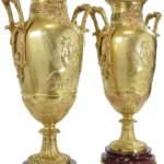vase leon boucher bronze (4)