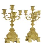chandeliers en bronze doré (1)