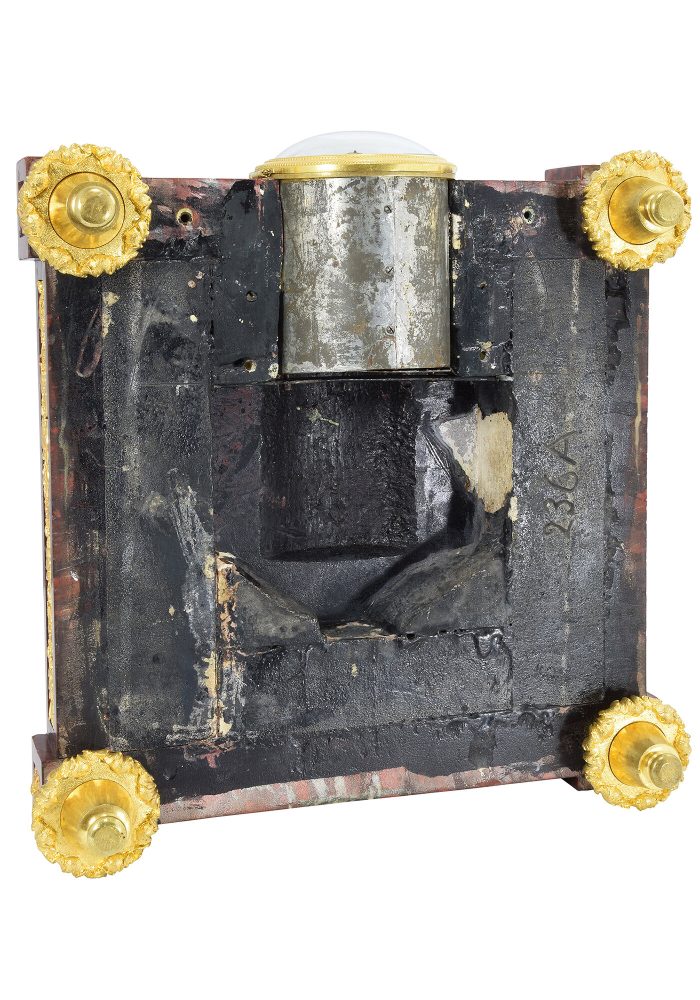 Pendule base en marbre Napoléon III – Bild 4