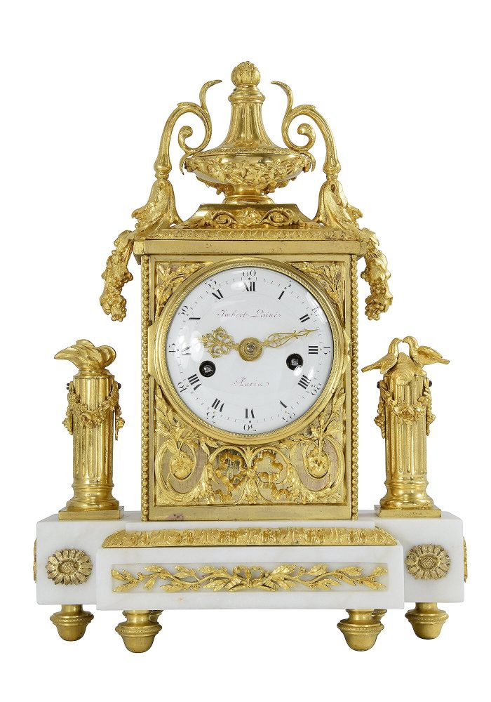 Pendule d'époque Louis XVI IMBERT L'AINE PARIS – Image 1