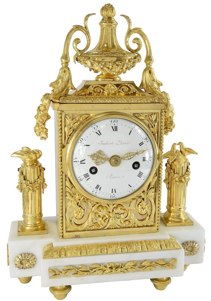 Pendule d'époque Louis XVI IMBERT L'AINE PARIS – Image 4