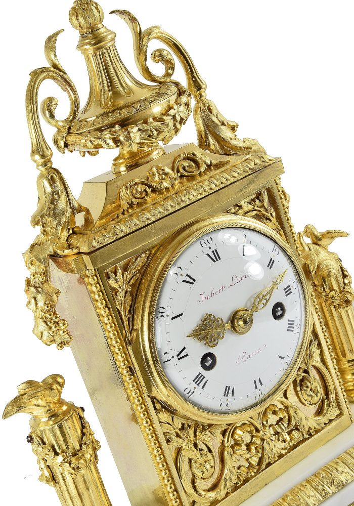 Pendule d'époque Louis XVI IMBERT L'AINE PARIS – Image 2