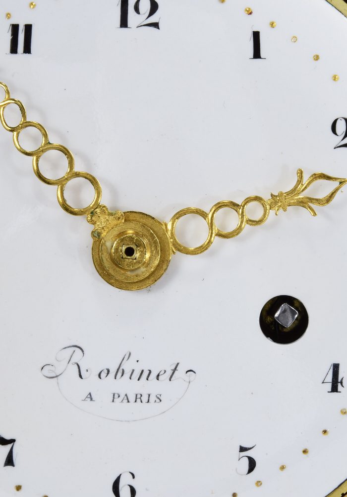 Pendule aux aigles XVIIIème Louis XVI ROBINET – Image 6