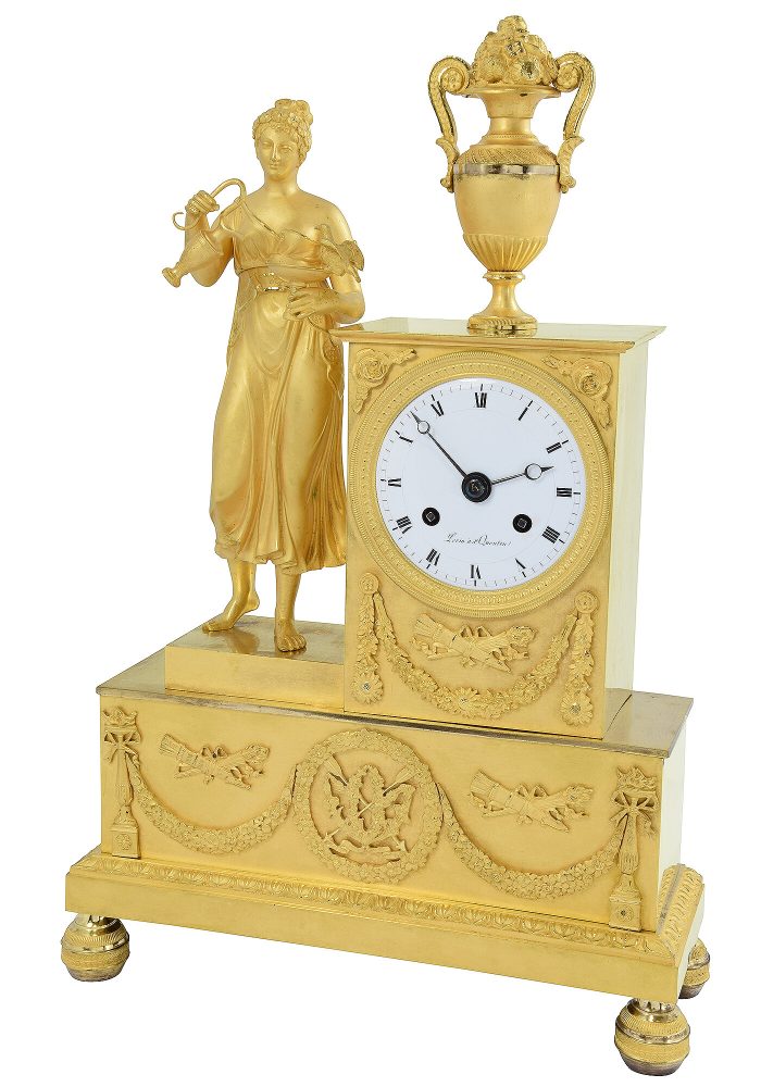 Pendule mythologique d'époque Empire PERIN – Image 8