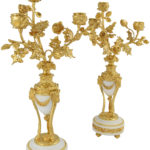 chandelier fleurie bronze (3)