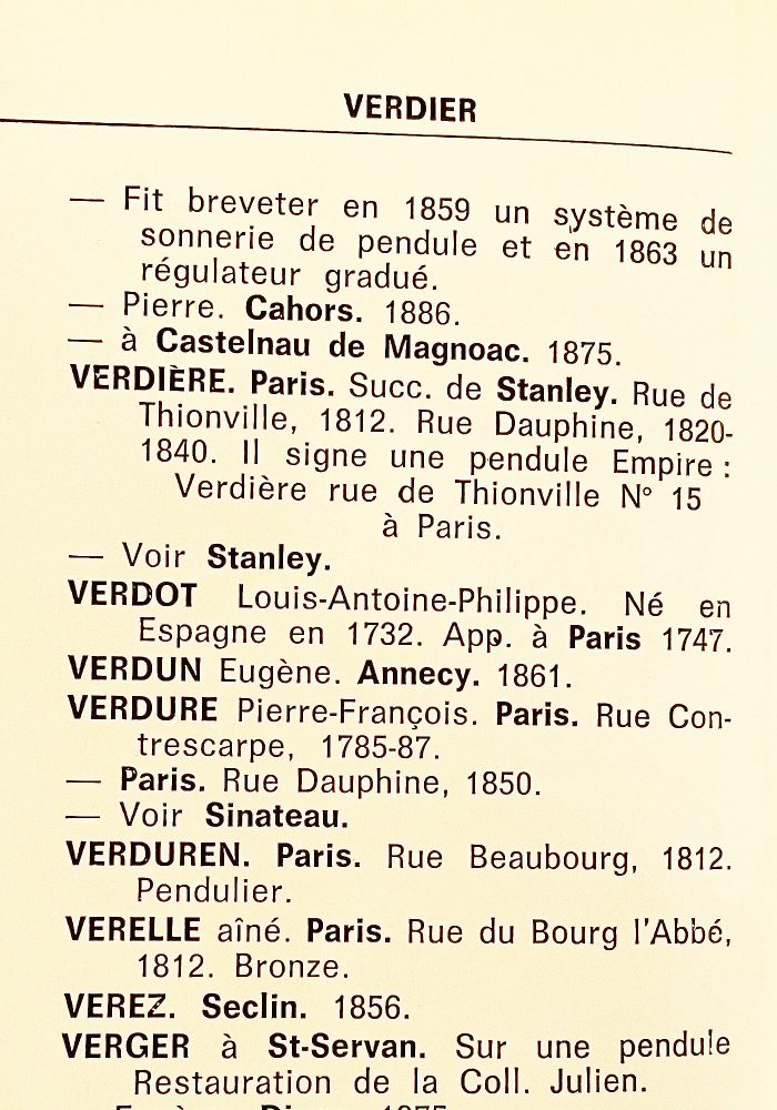 Pendule "Angelot musicien" Empire VERDIERE – Bild 10