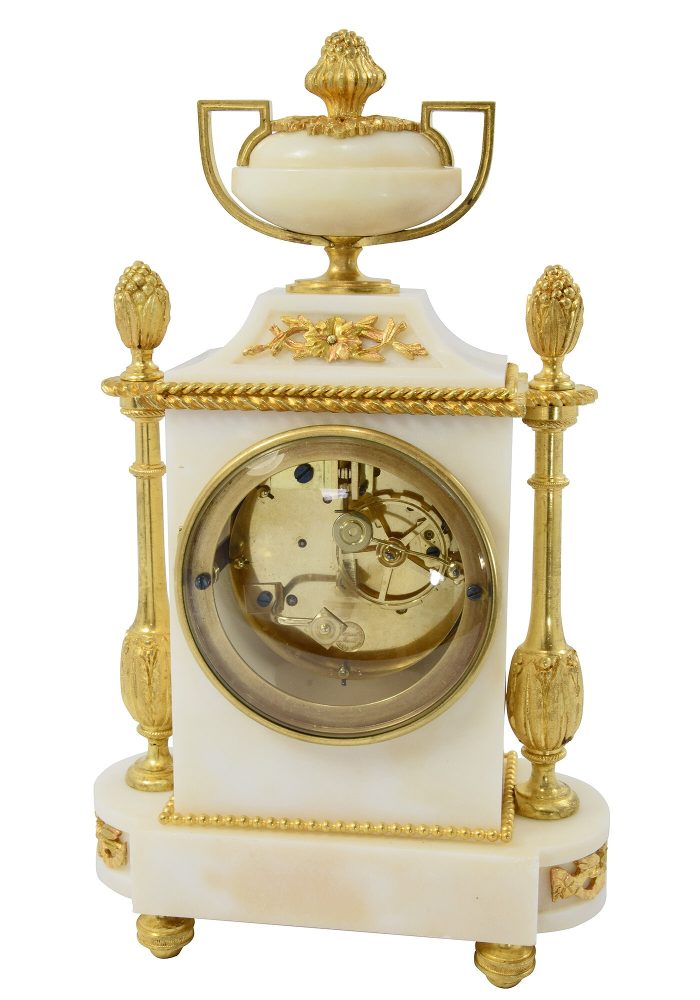 Pendule en marbre GILLE L'AINE PARIS – Bild 6