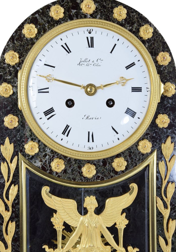 Pendule en marbre de style Empire JOLLET – Image 6