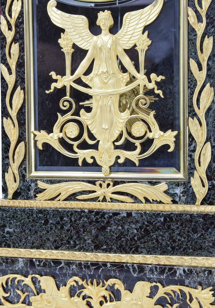 Pendule en marbre de style Empire JOLLET – Image 5