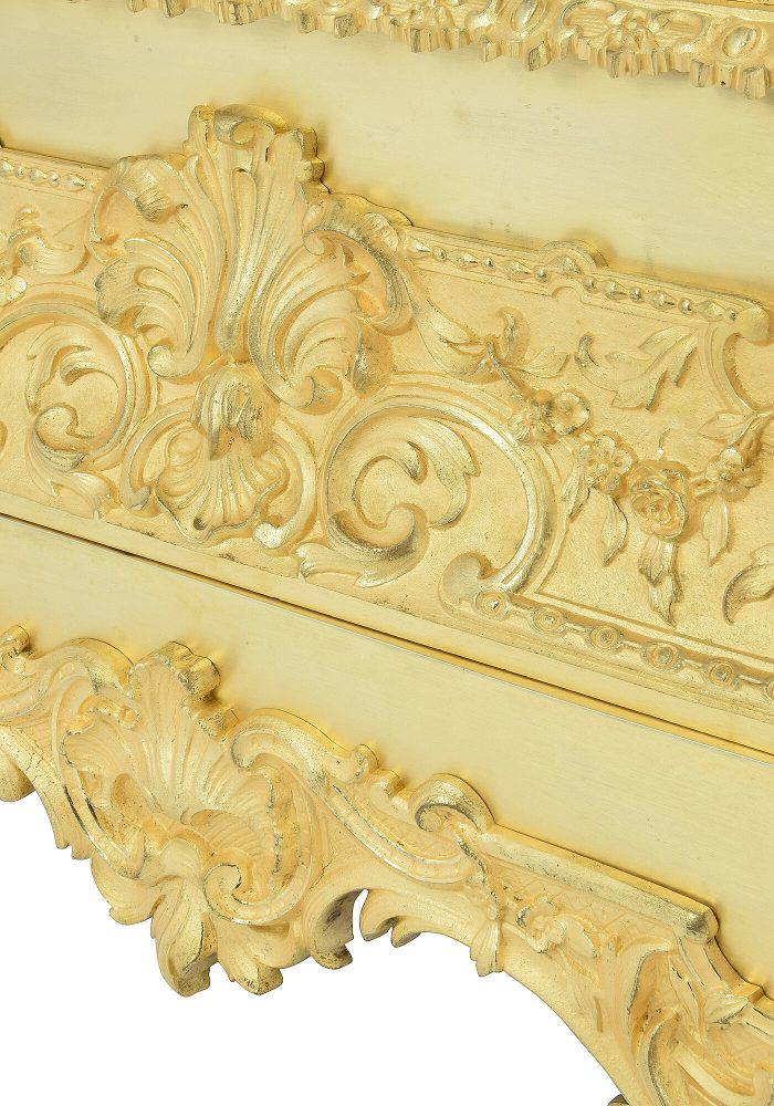 Pendule en bronze doré au mercure 1820 – Image 5