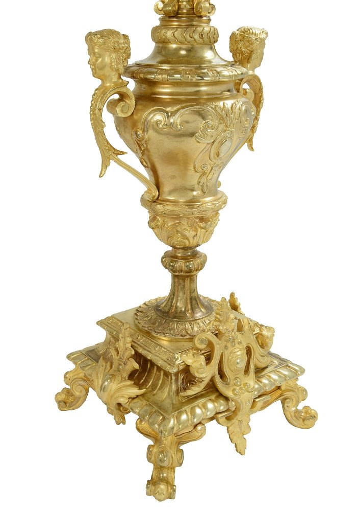 XL Chandeliers en bronze doré d'époque Napoléon III – Image 5