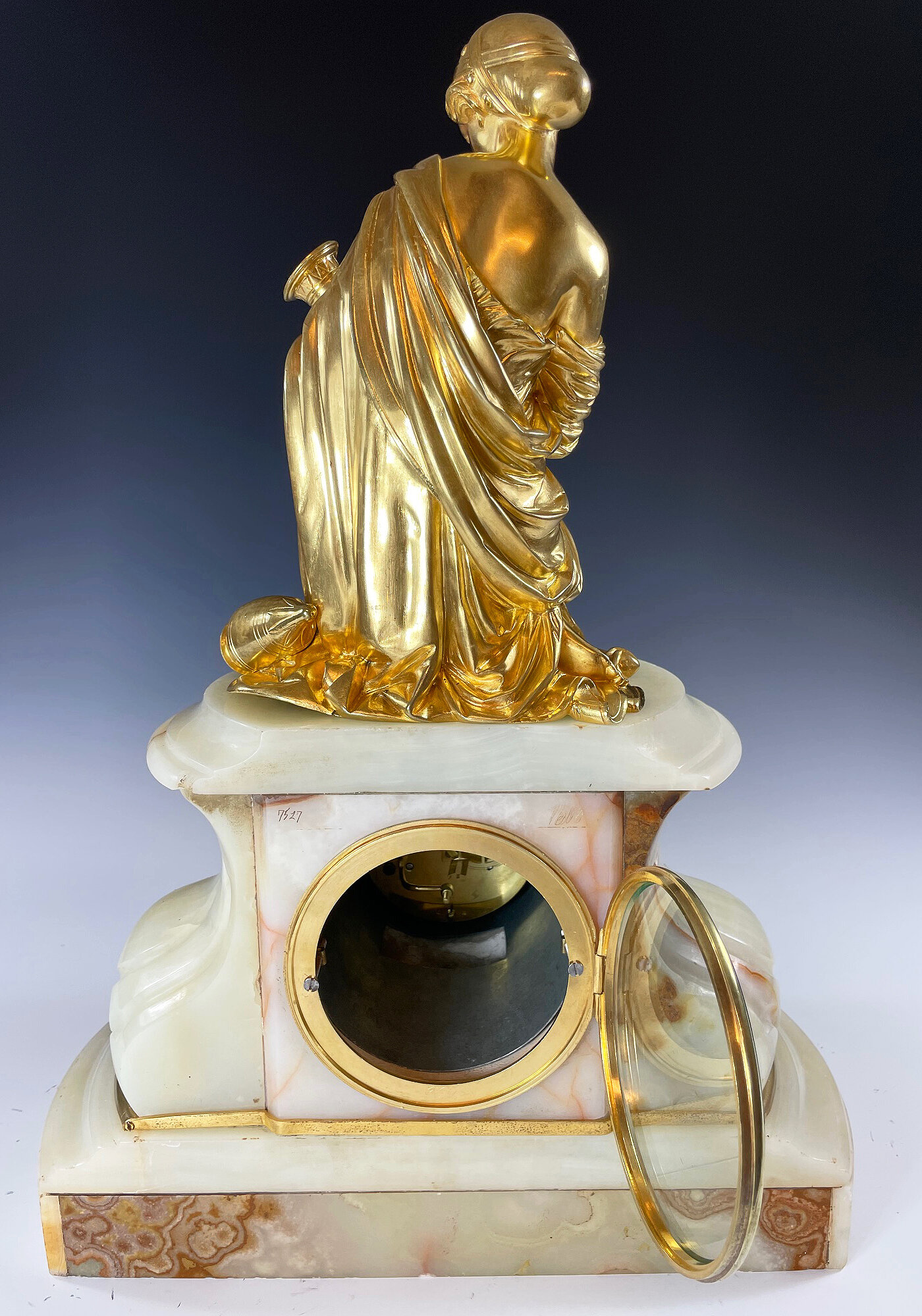 Pendentif Bronze Art Nouveau Allégorie Des Arts - Pour « Le Soir », 1955, Occasion, Sans Marque