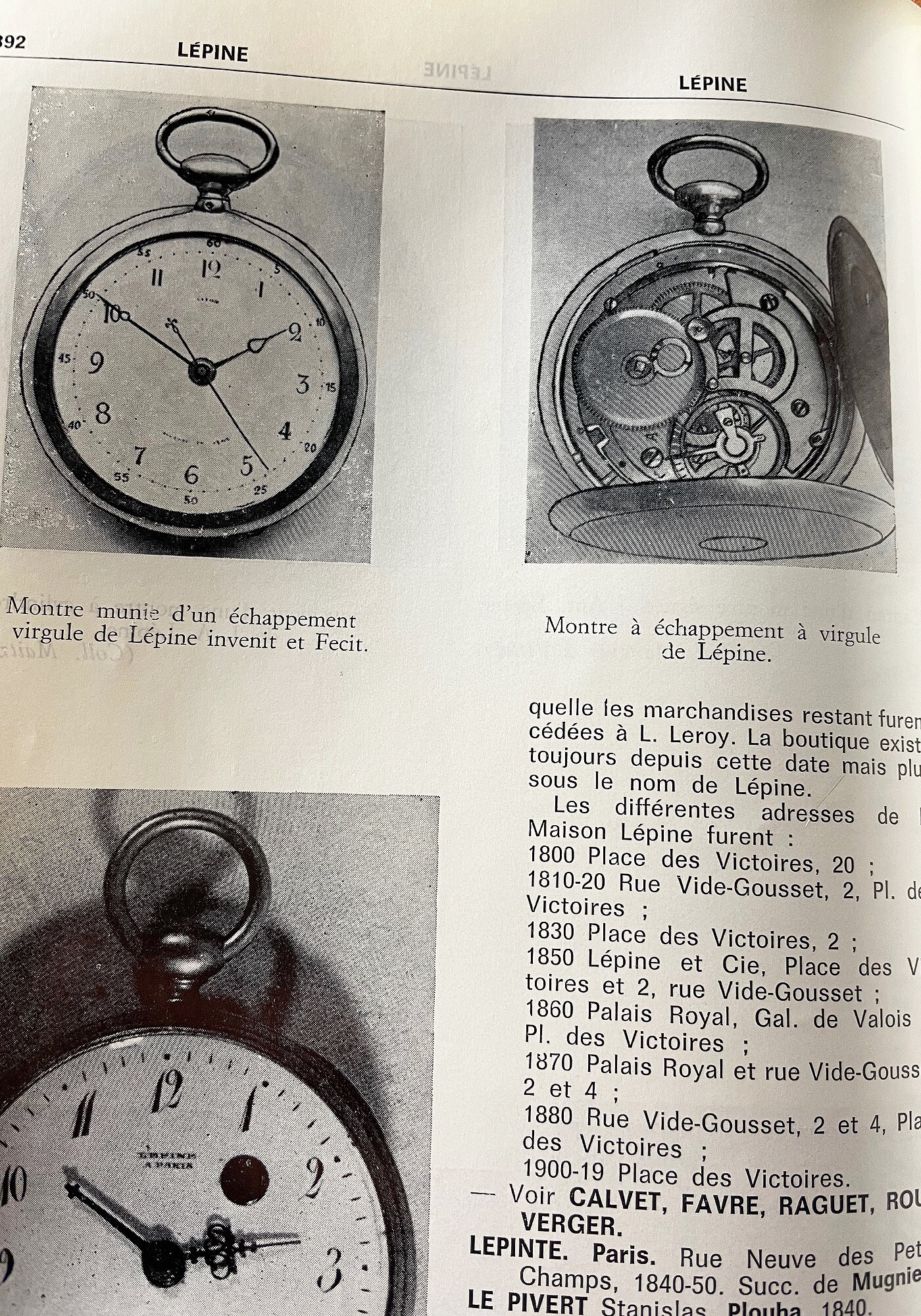 Pendule marbre de carrare et bronze signé LEPINE 1850 (12)