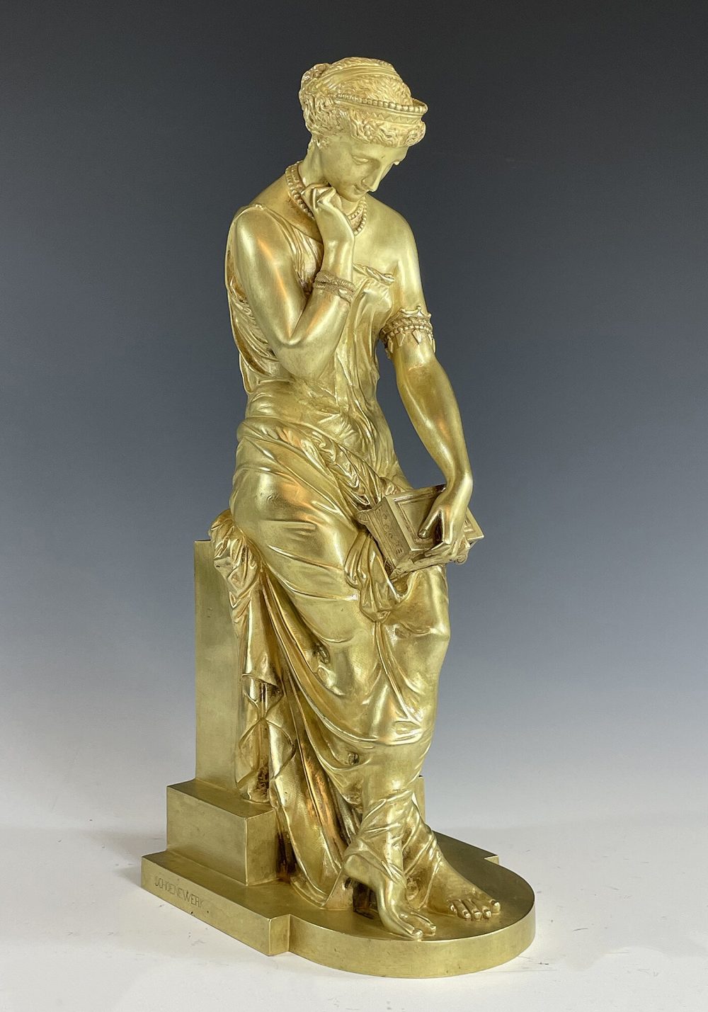 sculpture bronze pandore boite (3)