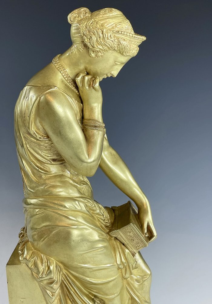 Sculpture "Boite de Pandore" SCHOENEWERK XIXème – Image 5