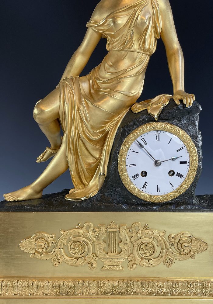 Pendule Mythologique "Eurydice et le serpent" 1840 – Image 6