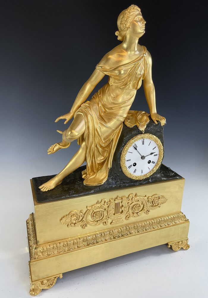 Pendule Mythologique "Eurydice et le serpent" 1840 – Image 3