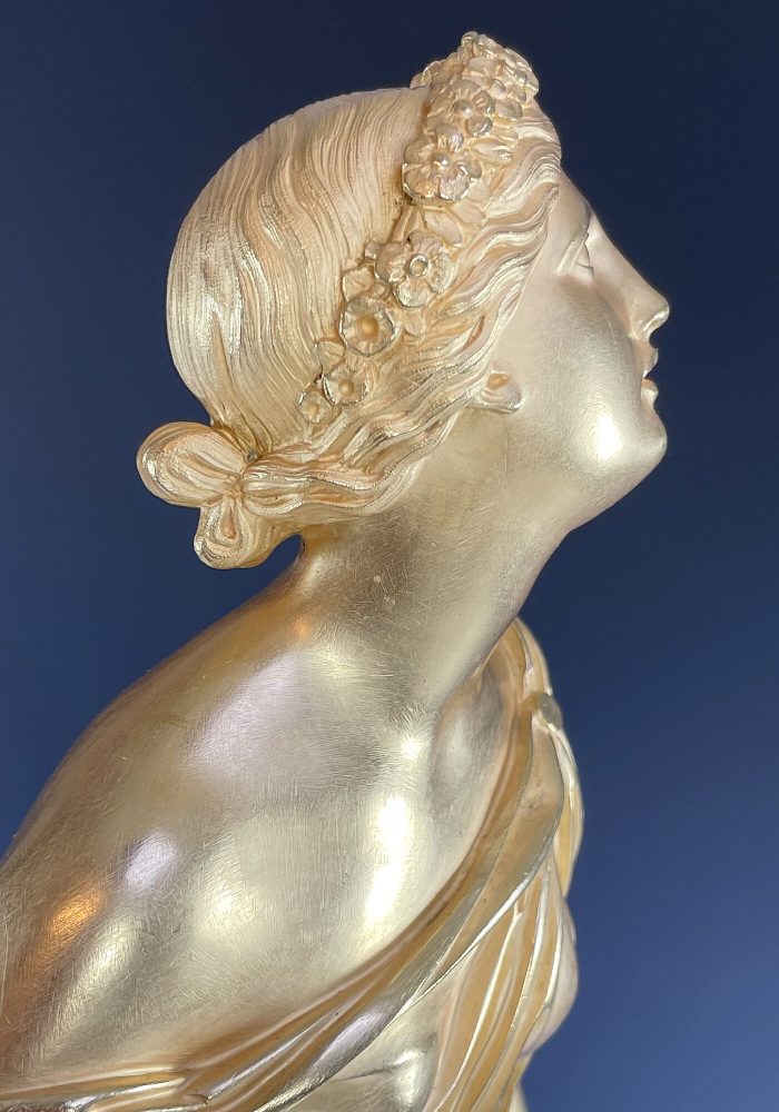 Pendule Mythologique "Eurydice et le serpent" 1840 – Image 7