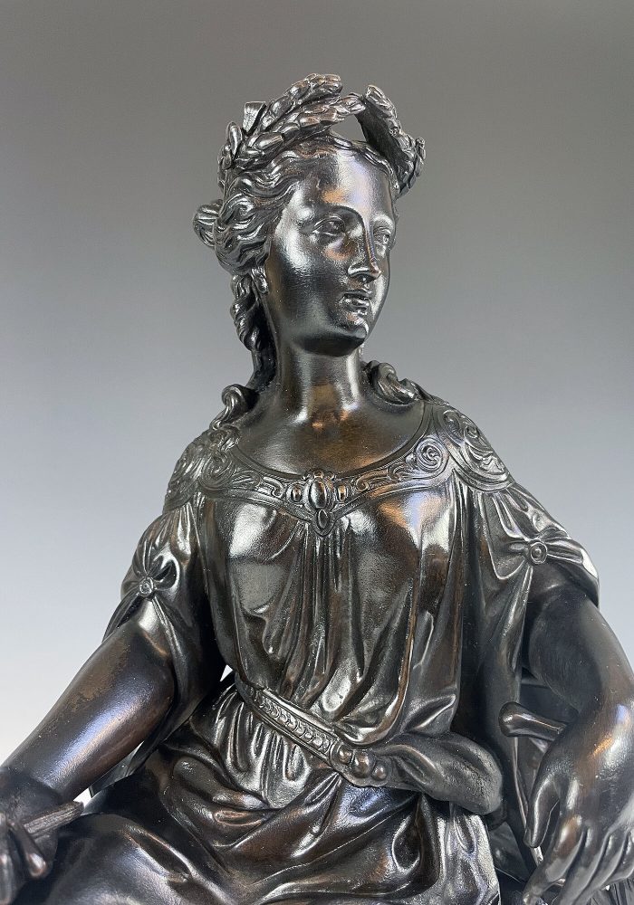 Sculpture Mythologique en bronze "Déesse Cérès" 1850 – Image 11