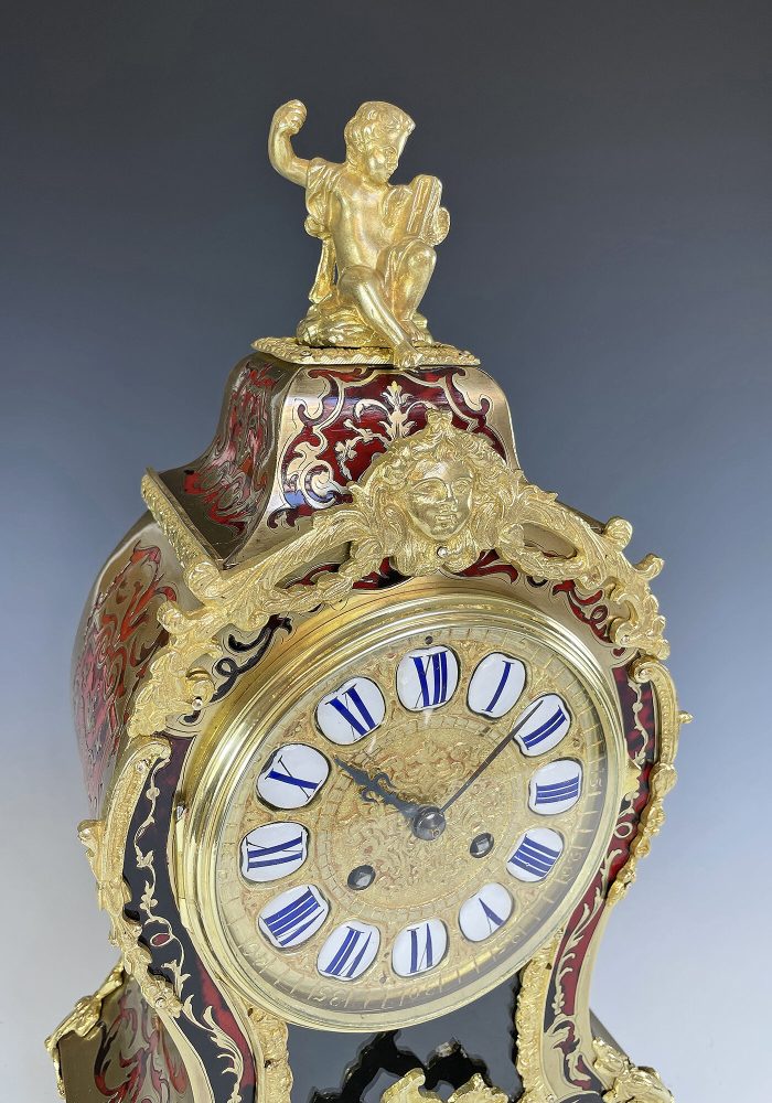 Cartel en écaille de tortue Époque Napoléon III – Bild 8