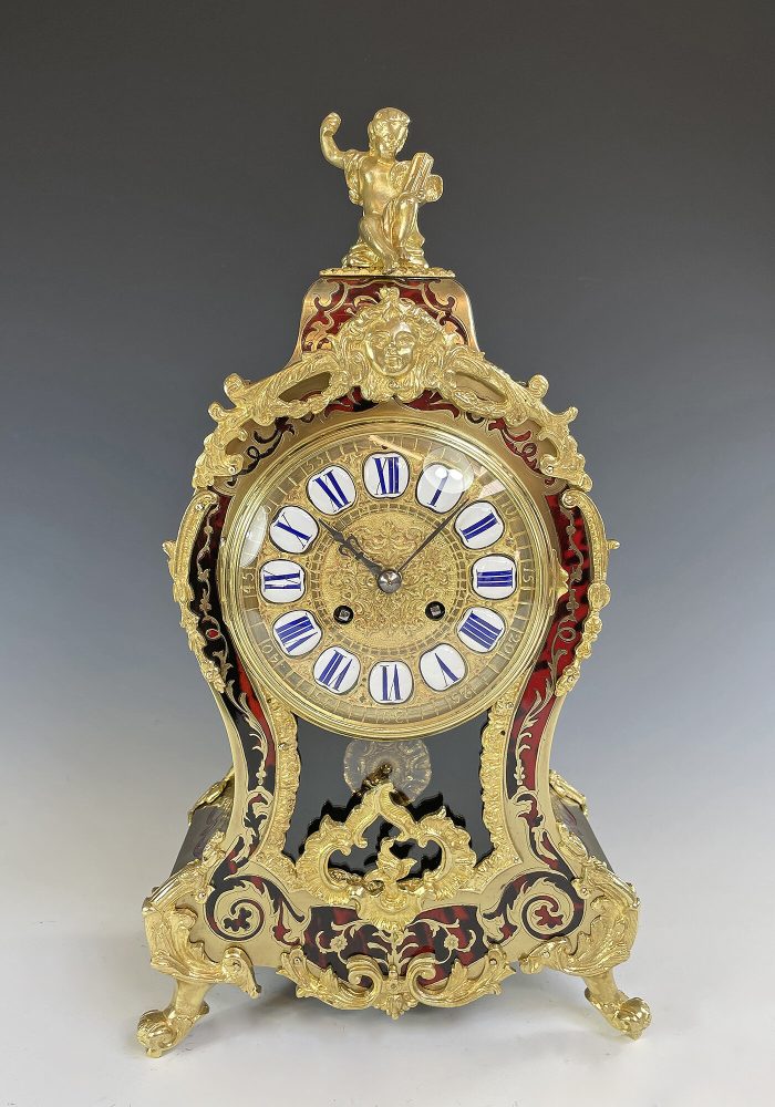 Cartel en écaille de tortue Époque Napoléon III – Bild 3