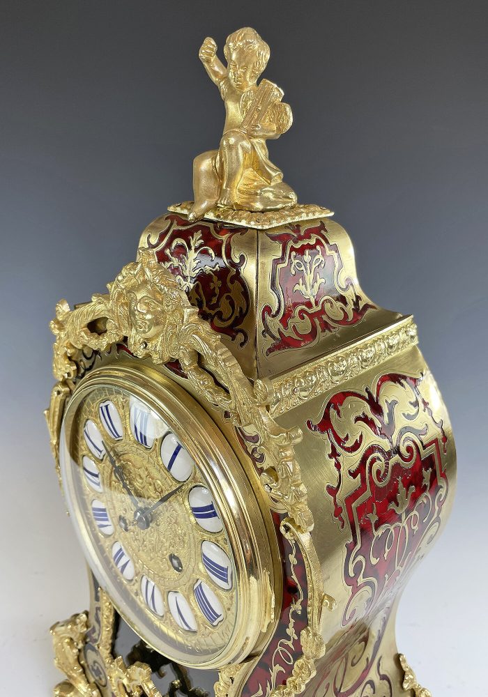 Cartel en écaille de tortue Époque Napoléon III – Bild 7