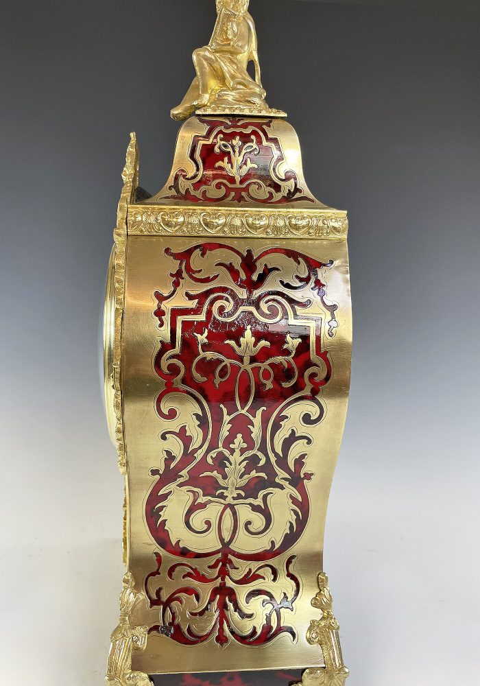 Cartel en écaille de tortue Époque Napoléon III – Bild 5