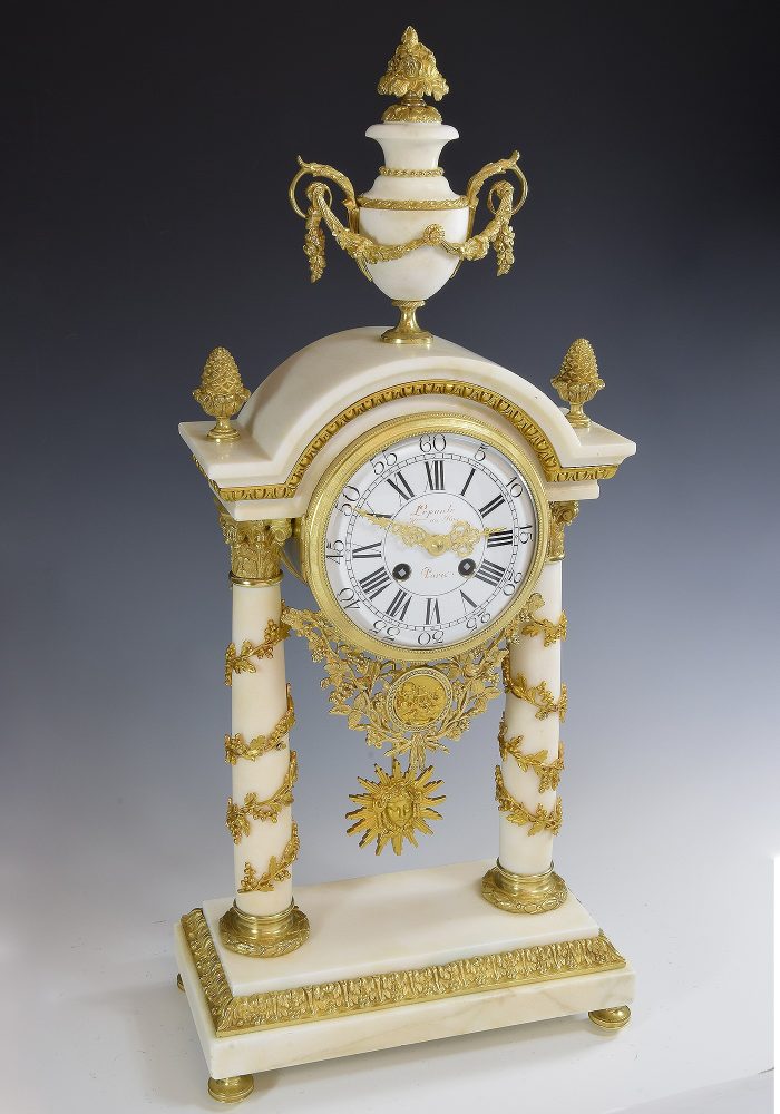 Grande Pendule portique "LEPAUTE HORLOGER DU ROY" – Bild 3