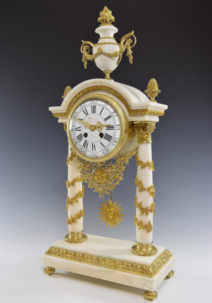 Grande Pendule portique "LEPAUTE HORLOGER DU ROY" – Bild 5