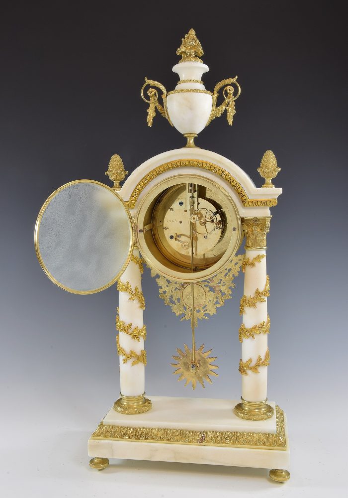 Grande Pendule portique "LEPAUTE HORLOGER DU ROY" – Bild 7