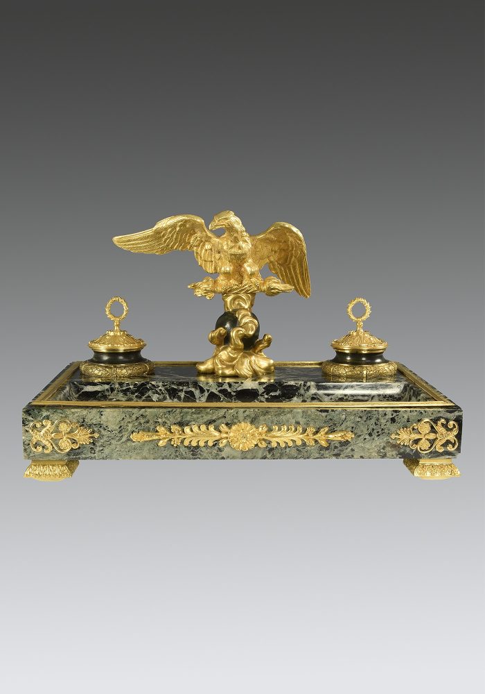 Encrier style Empire EMILE PINEDO XIXème – Bild 3