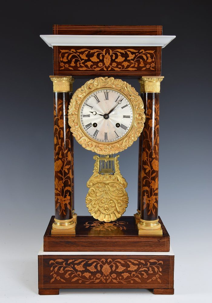 Pendule portique Charles X 1840 BARBET – Image 3