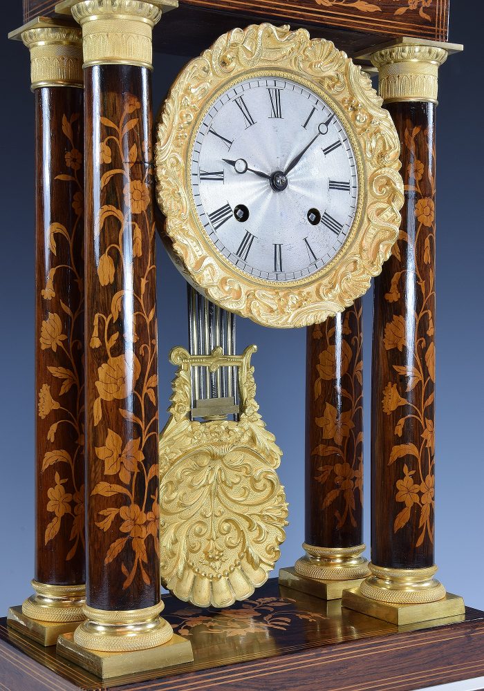 Pendule portique Charles X 1840 BARBET – Image 4