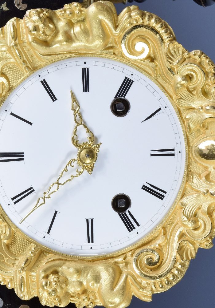 Pendule portique en marqueterie ROLLIN 1840 – Image 5