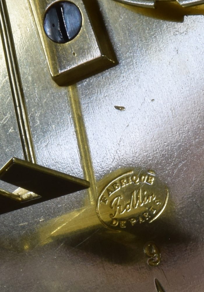 Pendule portique en marqueterie ROLLIN 1840 – Image 8