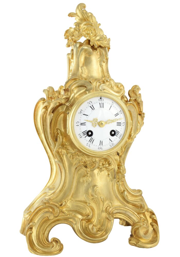 Pendule du Sculpteur Eugène Lelièvre (1856-1945) Louis XV - Image 3