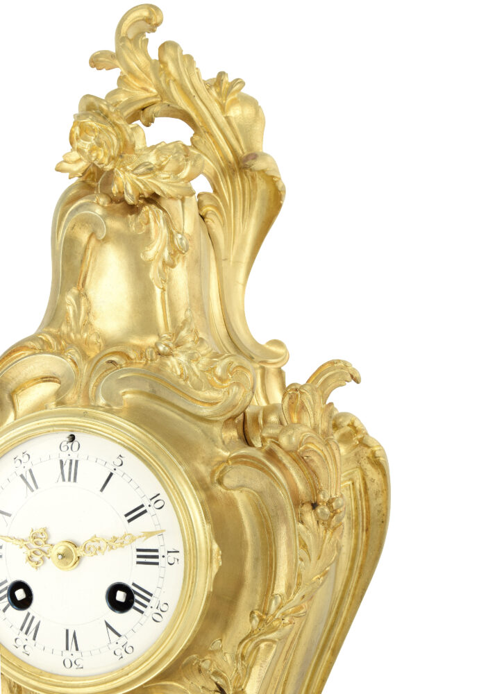 Pendule du Sculpteur Eugène Lelièvre (1856-1945) Louis XV - Image 9