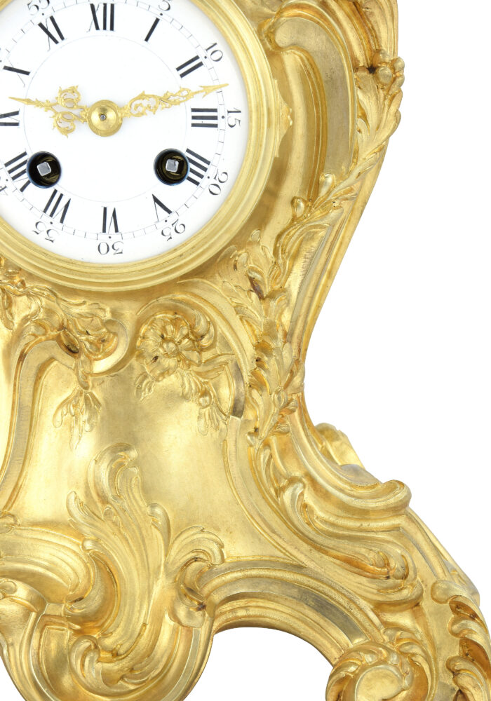 Pendule du Sculpteur Eugène Lelièvre (1856-1945) Louis XV - Image 5