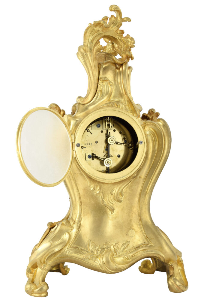 Pendule du Sculpteur Eugène Lelièvre (1856-1945) Louis XV - Image 10