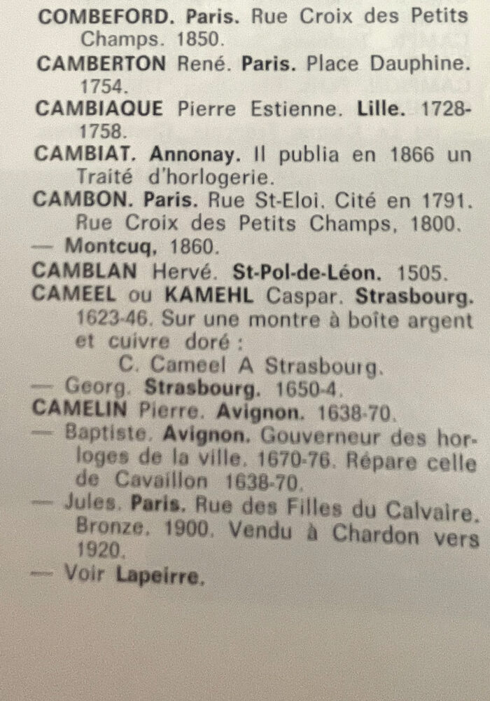 Pendule portique marbre de carrare Horloger : CAMELIN – Bild 10