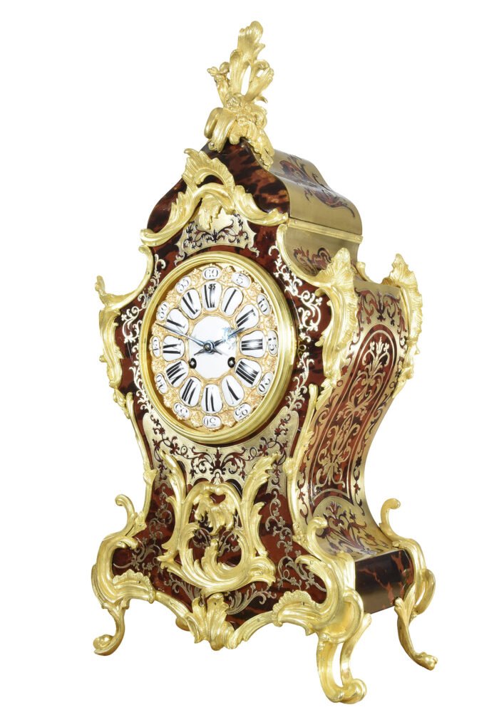 Cartel Louis XV Boulle en écaille de tortue VINCENTI – Image 5