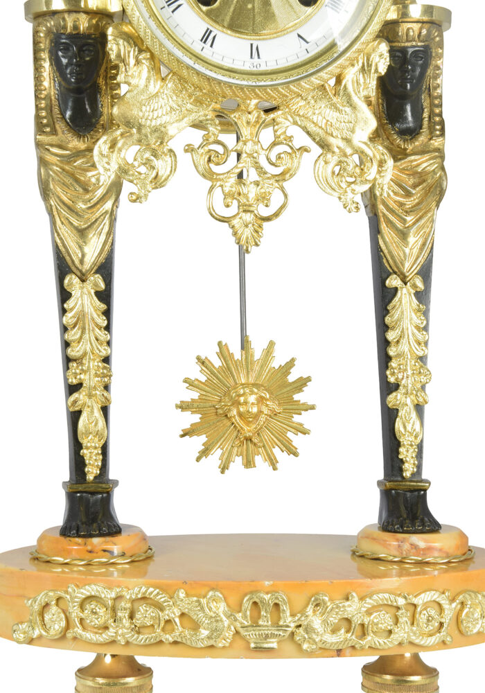 Pendule portique "Retour Egypte" Empire MOUGIN – Image 6