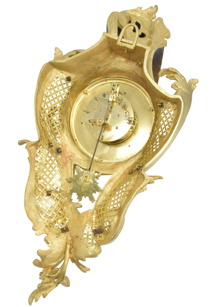 Pendule cartel Murale style Louis XV XIXème – Image 6