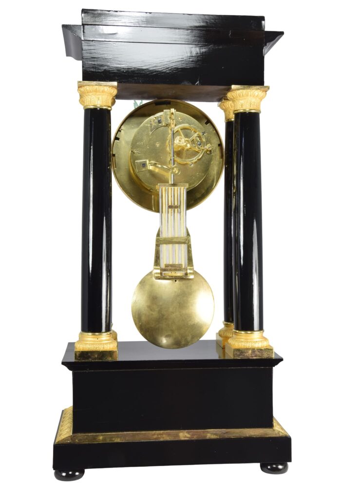 Grande Pendule portique Horloger : Caillot 1830 – Image 13