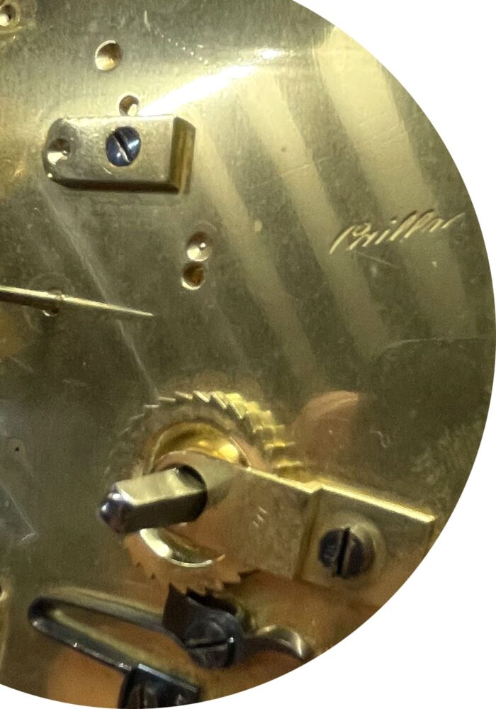 Grande Pendule portique Horloger : Caillot 1830 – Image 14