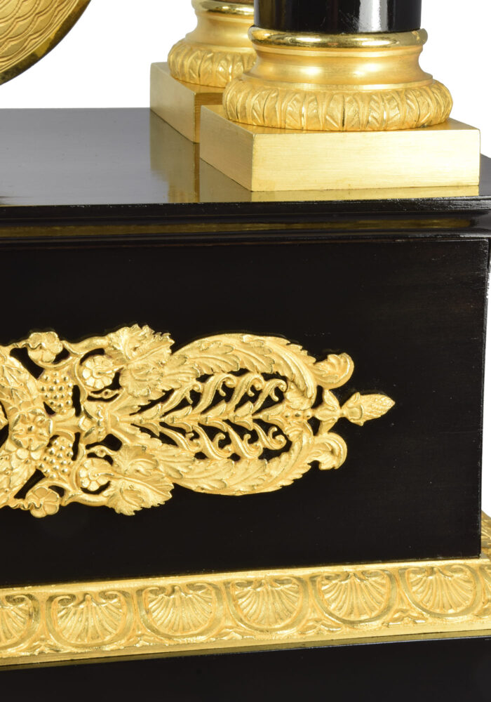 Grande Pendule portique Horloger : Caillot 1830 – Image 11