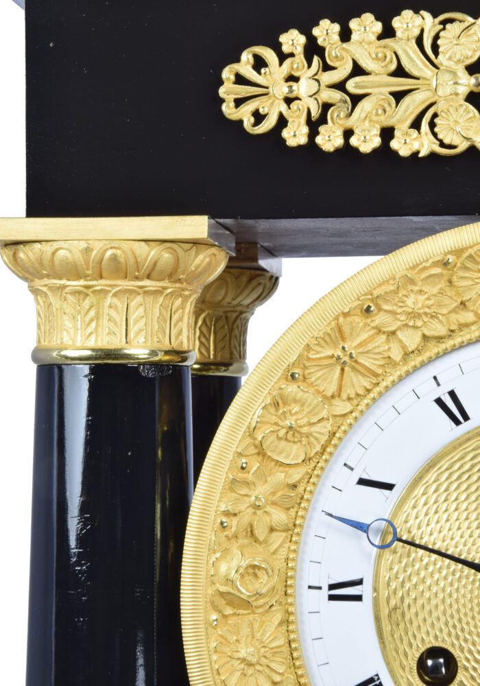 Grande Pendule portique Horloger : Caillot 1830 – Image 7