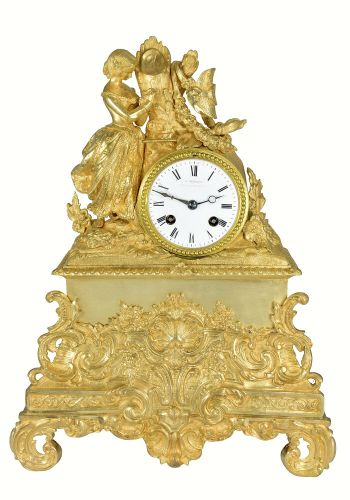 Pendule en bronze DETOUCHE 1830