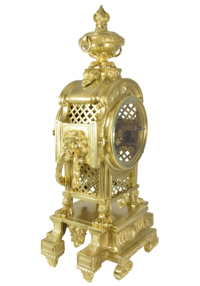 Pendule "Mufles de lion" Néo-classique PALAIS ROYAL – Image 7