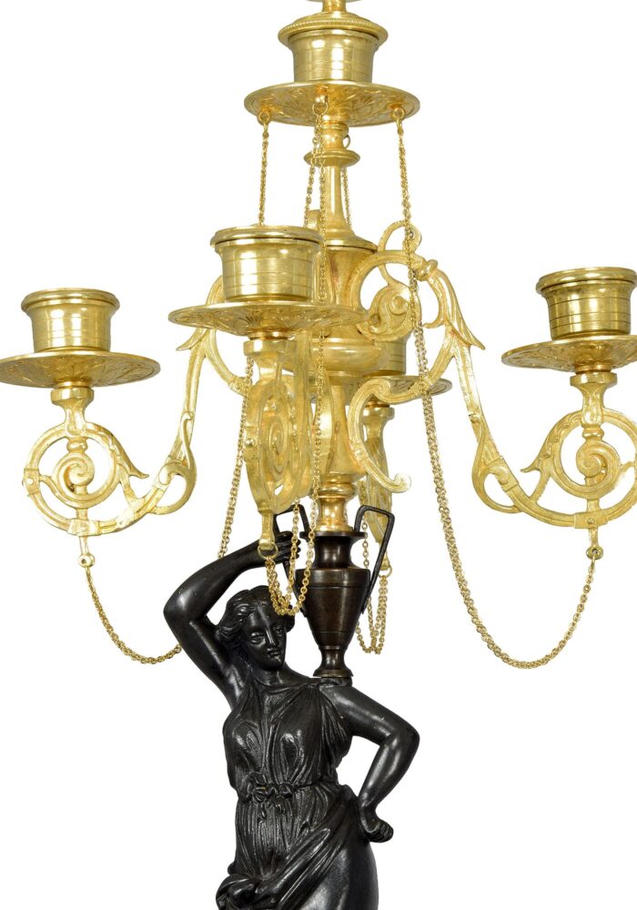 Candélabres aux Vestales Napoléon III - Image 10